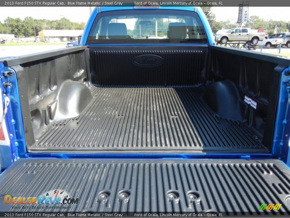 2013 Ford F150 STX Regular Cab Blue Flame Metallic / Steel Gray Photo #9