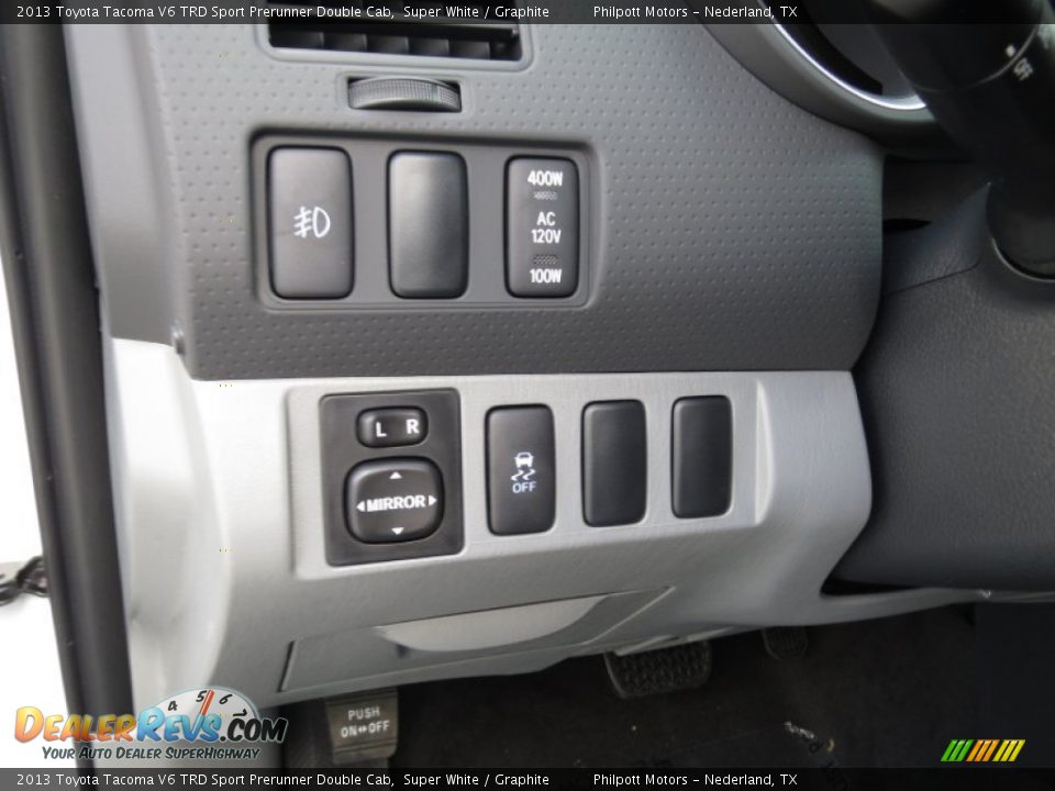 Controls of 2013 Toyota Tacoma V6 TRD Sport Prerunner Double Cab Photo #31