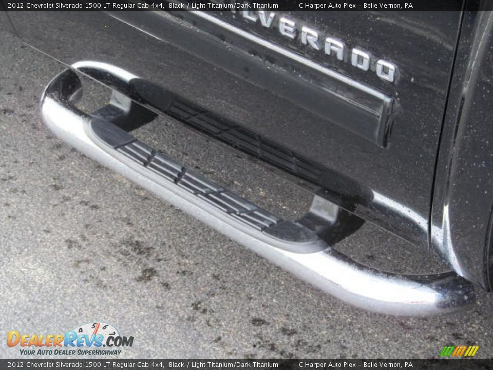 2012 Chevrolet Silverado 1500 LT Regular Cab 4x4 Black / Light Titanium/Dark Titanium Photo #3