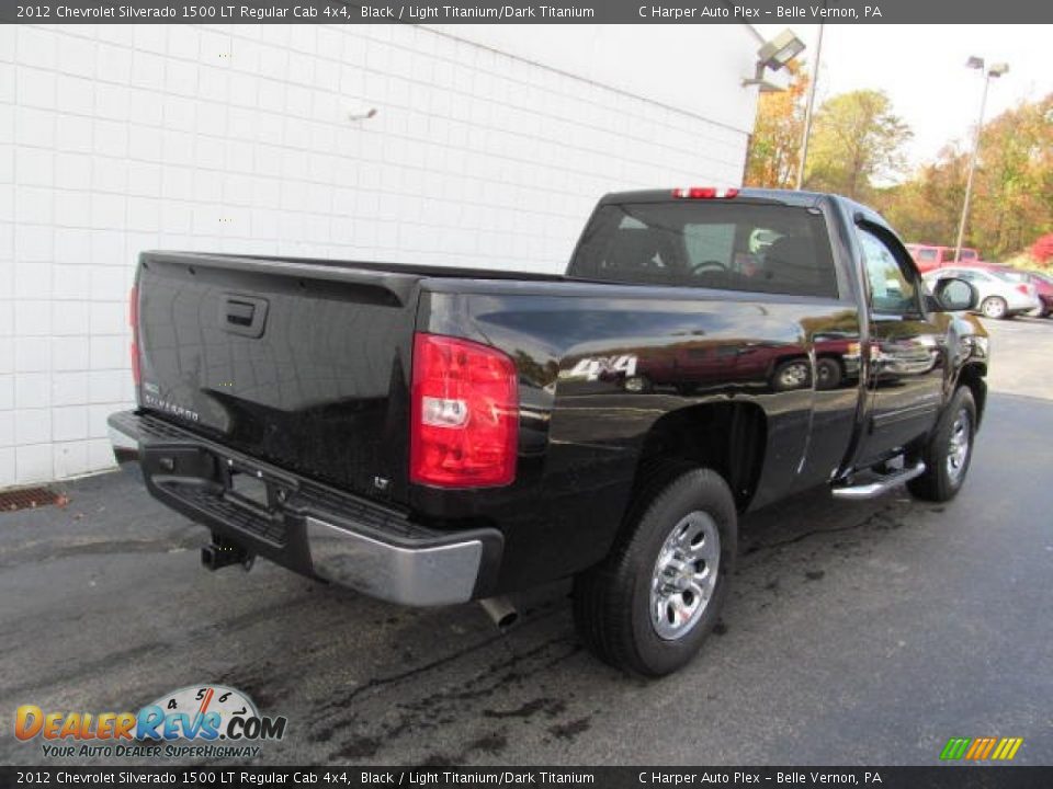 Black 2012 Chevrolet Silverado 1500 LT Regular Cab 4x4 Photo #10