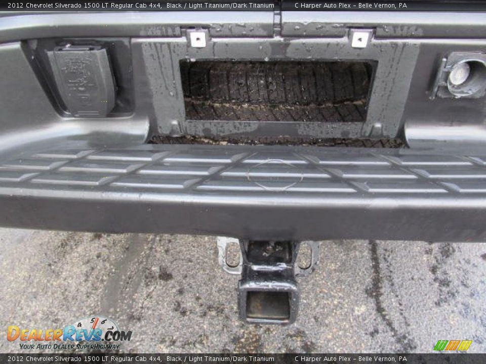 2012 Chevrolet Silverado 1500 LT Regular Cab 4x4 Black / Light Titanium/Dark Titanium Photo #11