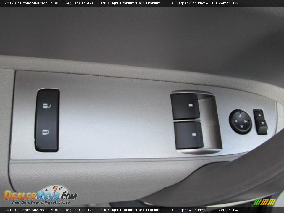2012 Chevrolet Silverado 1500 LT Regular Cab 4x4 Black / Light Titanium/Dark Titanium Photo #17