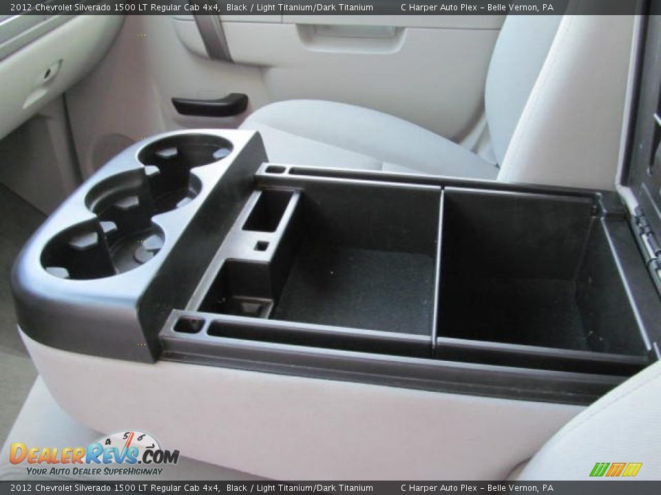 2012 Chevrolet Silverado 1500 LT Regular Cab 4x4 Black / Light Titanium/Dark Titanium Photo #18