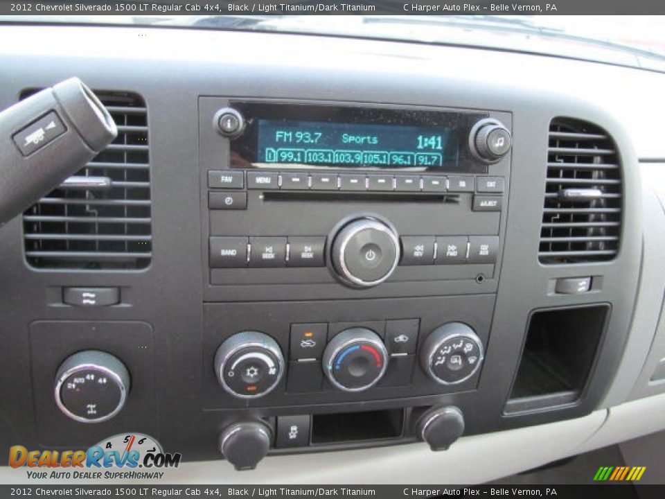 2012 Chevrolet Silverado 1500 LT Regular Cab 4x4 Black / Light Titanium/Dark Titanium Photo #19