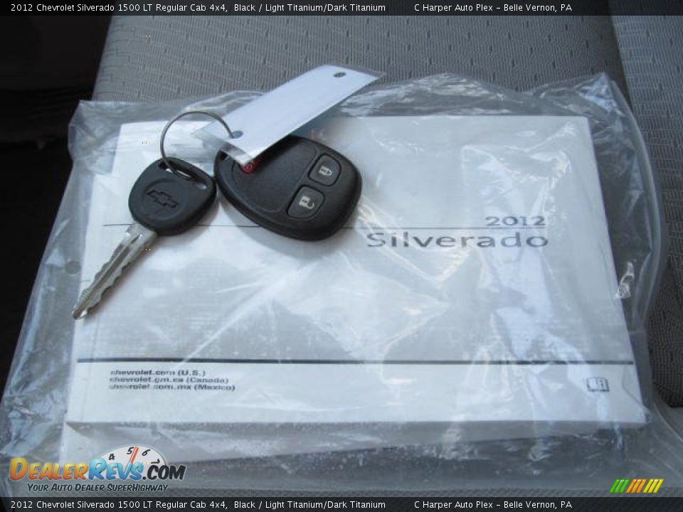 2012 Chevrolet Silverado 1500 LT Regular Cab 4x4 Black / Light Titanium/Dark Titanium Photo #22