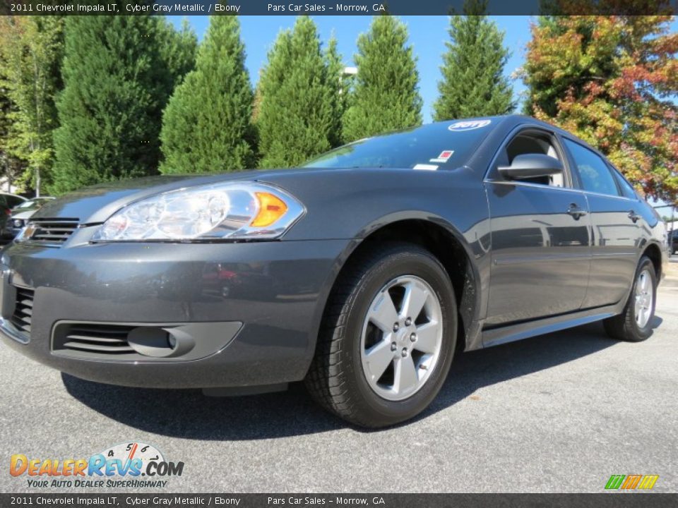 2011 Chevrolet Impala LT Cyber Gray Metallic / Ebony Photo #1