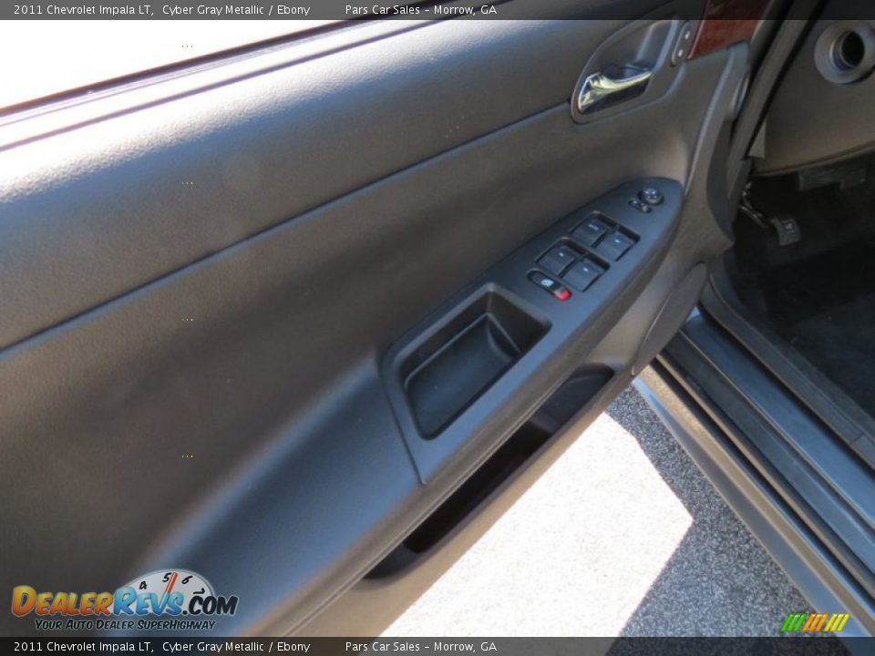 2011 Chevrolet Impala LT Cyber Gray Metallic / Ebony Photo #7