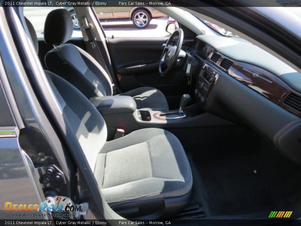 2011 Chevrolet Impala LT Cyber Gray Metallic / Ebony Photo #11