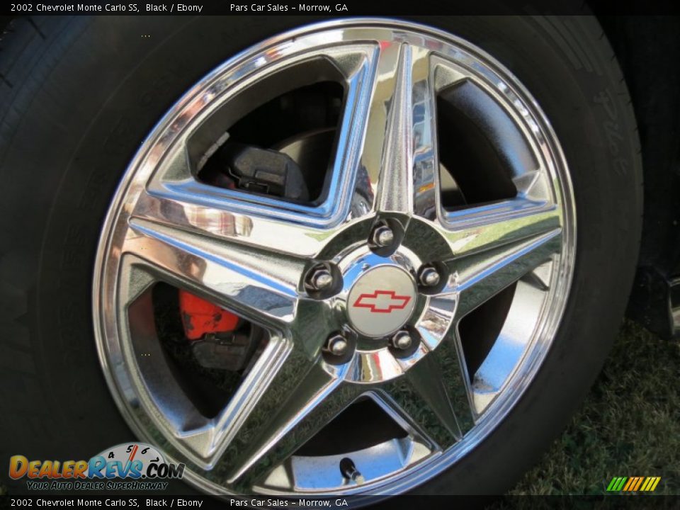 2002 Chevrolet Monte Carlo SS Black / Ebony Photo #5