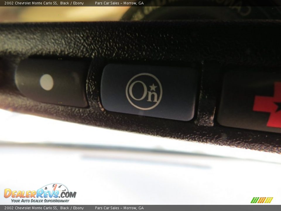2002 Chevrolet Monte Carlo SS Black / Ebony Photo #13