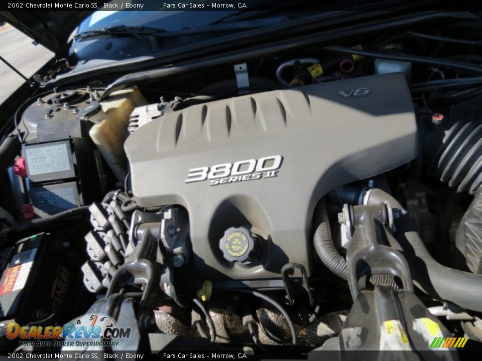 2002 Chevrolet Monte Carlo SS Black / Ebony Photo #14