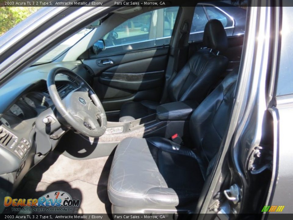 2003 Acura TL 3.2 Type S Anthracite Metallic / Ebony Photo #6