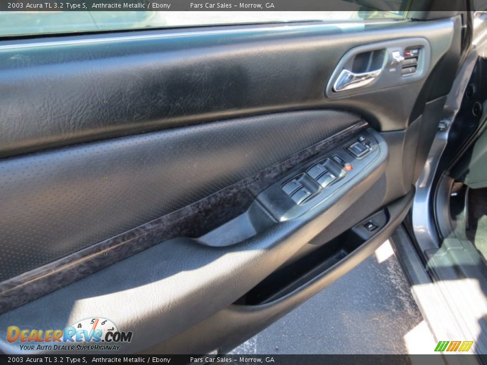 2003 Acura TL 3.2 Type S Anthracite Metallic / Ebony Photo #7