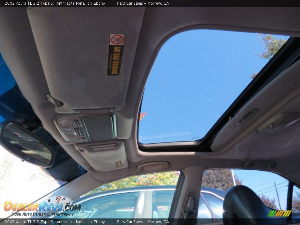2003 Acura TL 3.2 Type S Anthracite Metallic / Ebony Photo #8