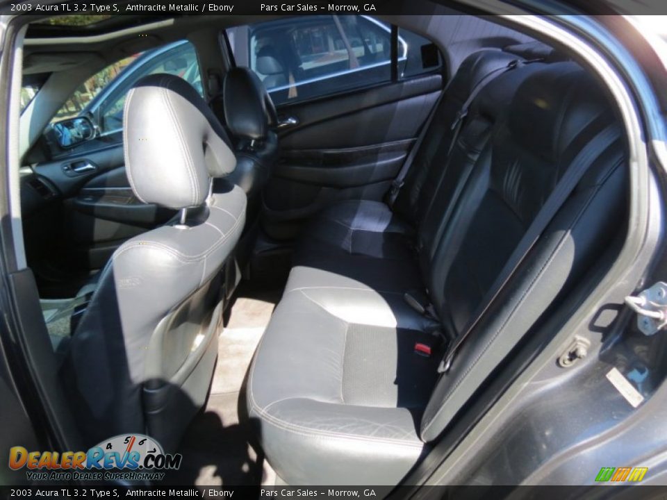 2003 Acura TL 3.2 Type S Anthracite Metallic / Ebony Photo #9