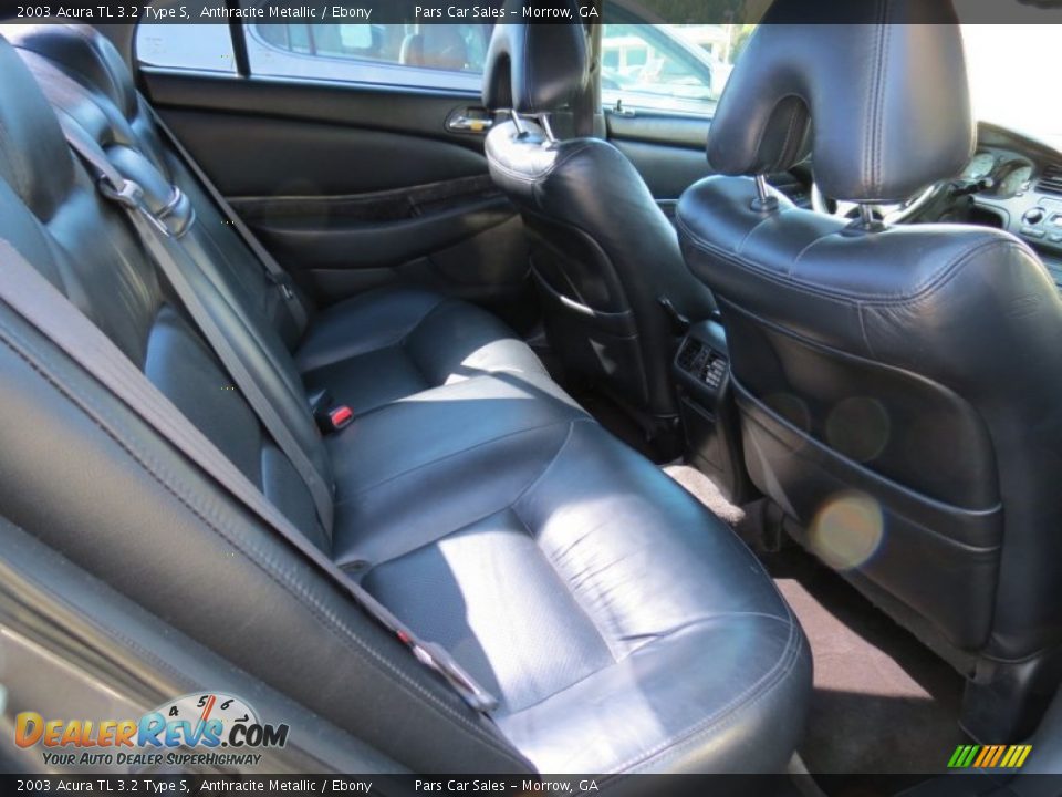 2003 Acura TL 3.2 Type S Anthracite Metallic / Ebony Photo #10