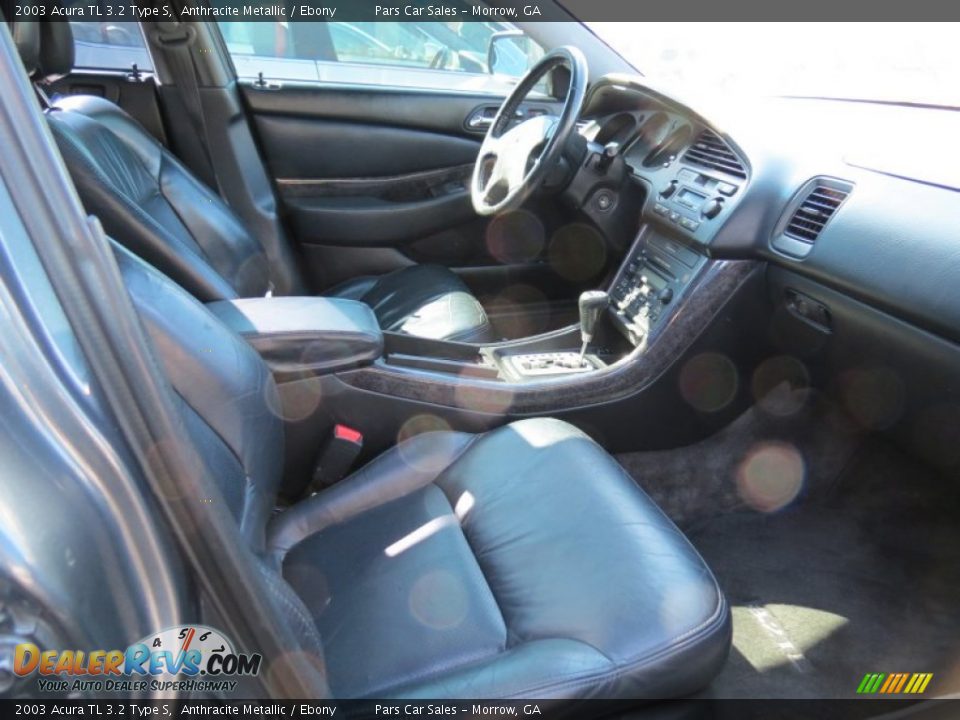 2003 Acura TL 3.2 Type S Anthracite Metallic / Ebony Photo #11