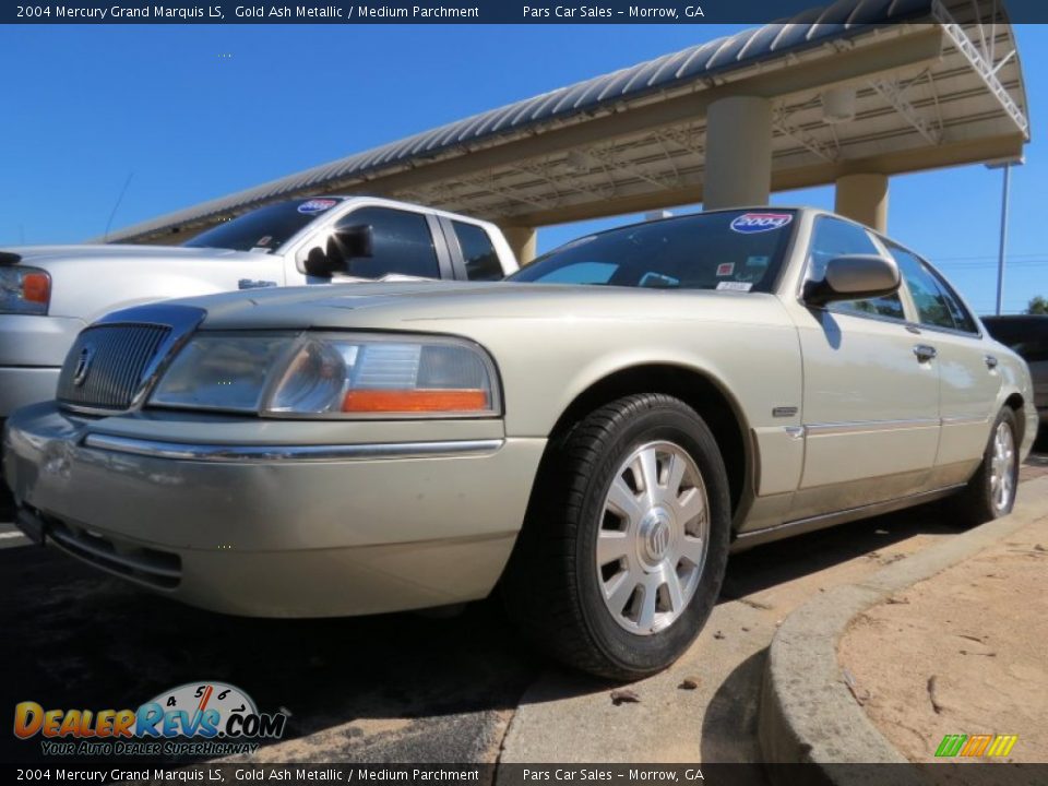 2004 Mercury Grand Marquis LS Gold Ash Metallic / Medium Parchment Photo #1