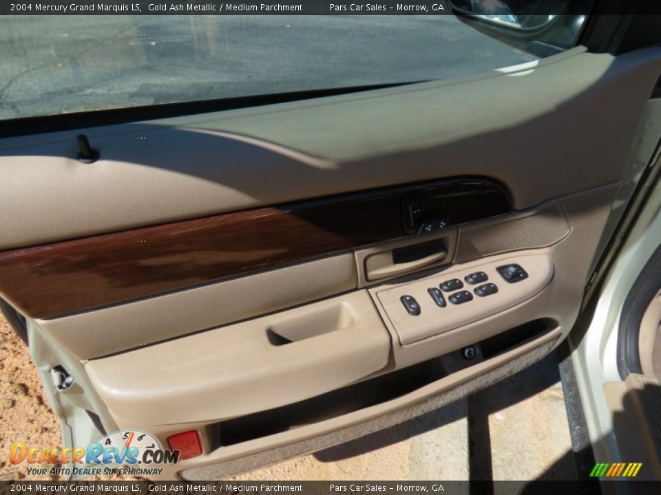 2004 Mercury Grand Marquis LS Gold Ash Metallic / Medium Parchment Photo #7