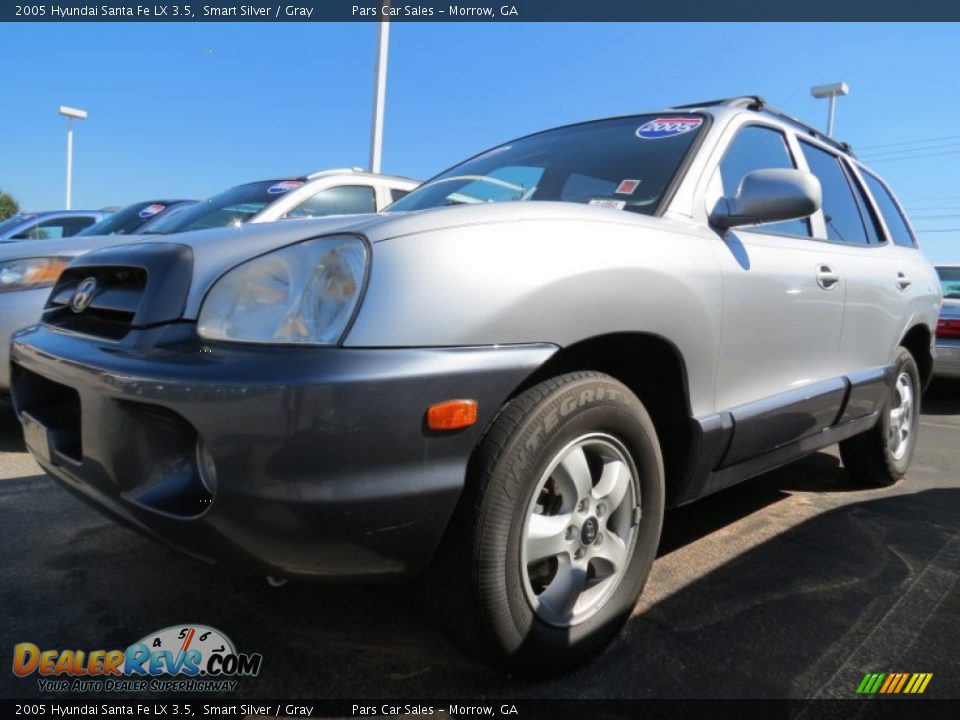 2005 Hyundai Santa Fe LX 3.5 Smart Silver / Gray Photo #1