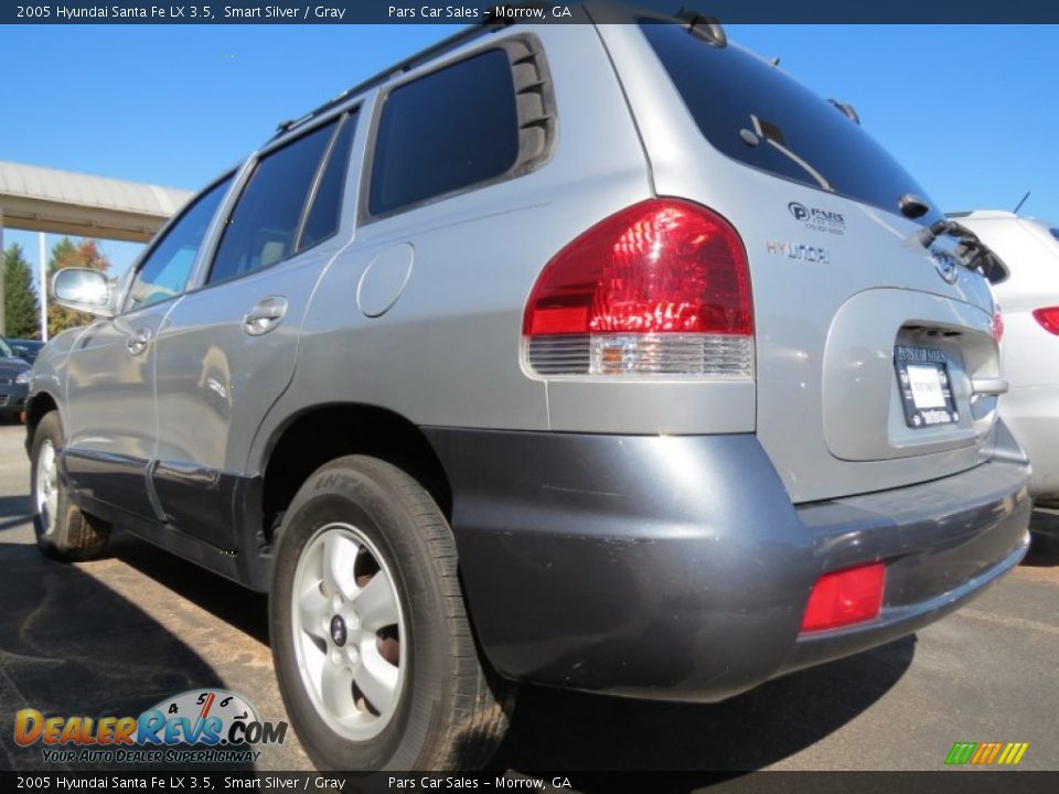 2005 Hyundai Santa Fe LX 3.5 Smart Silver / Gray Photo #2