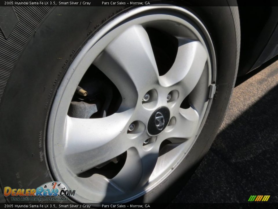 2005 Hyundai Santa Fe LX 3.5 Smart Silver / Gray Photo #5