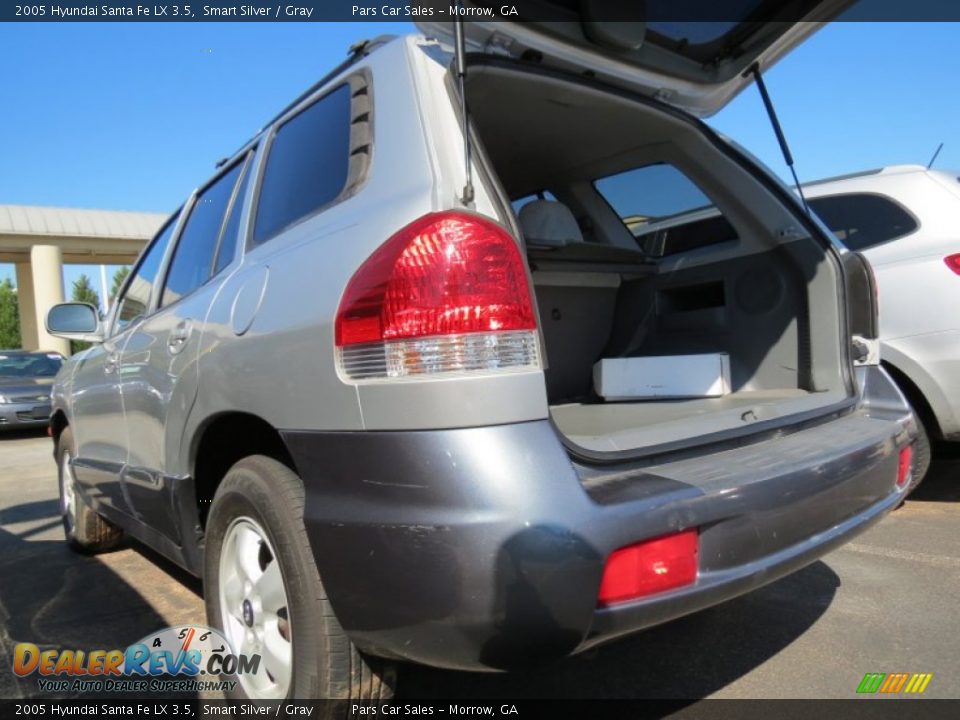 2005 Hyundai Santa Fe LX 3.5 Smart Silver / Gray Photo #9