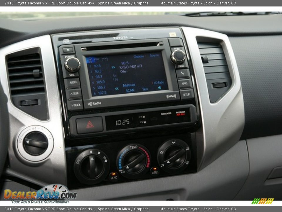 2013 Toyota Tacoma V6 TRD Sport Double Cab 4x4 Spruce Green Mica / Graphite Photo #6