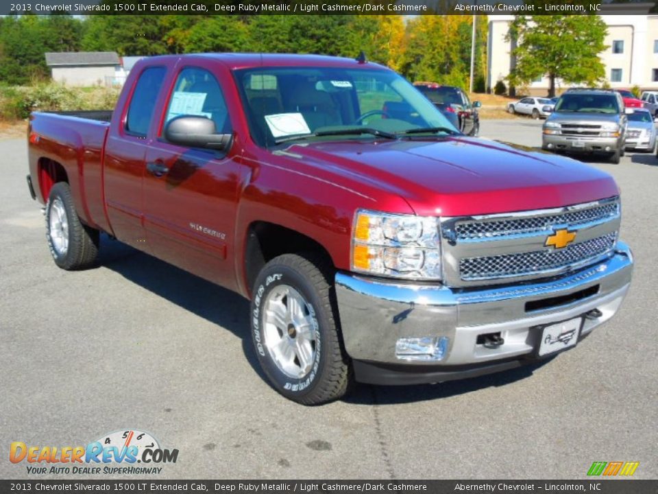 2013 Chevrolet Silverado 1500 LT Extended Cab Deep Ruby Metallic / Light Cashmere/Dark Cashmere Photo #1