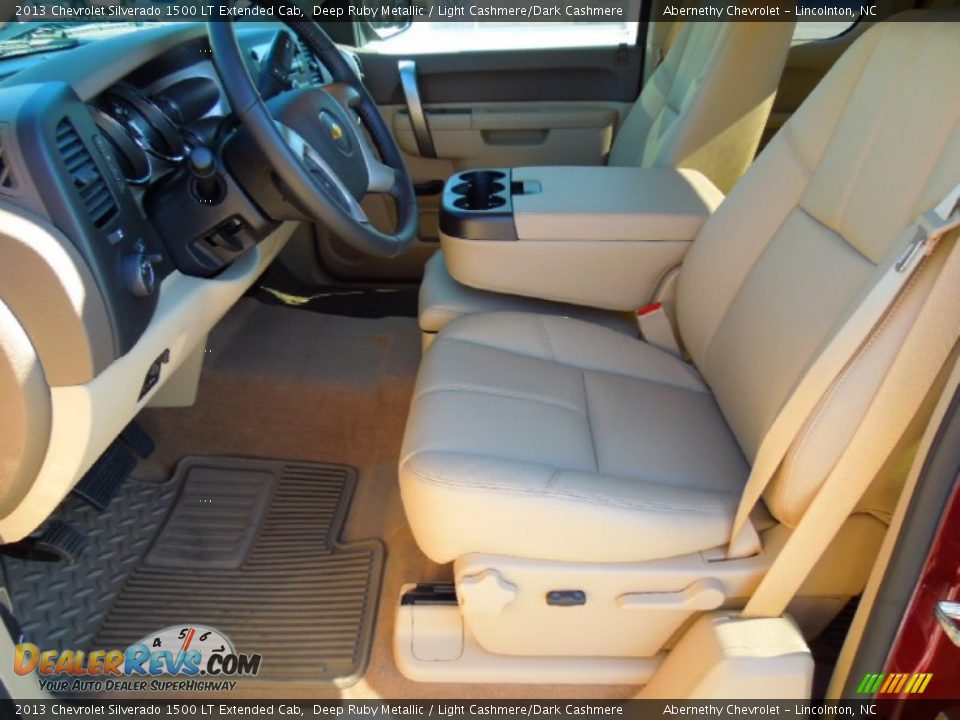 2013 Chevrolet Silverado 1500 LT Extended Cab Deep Ruby Metallic / Light Cashmere/Dark Cashmere Photo #8