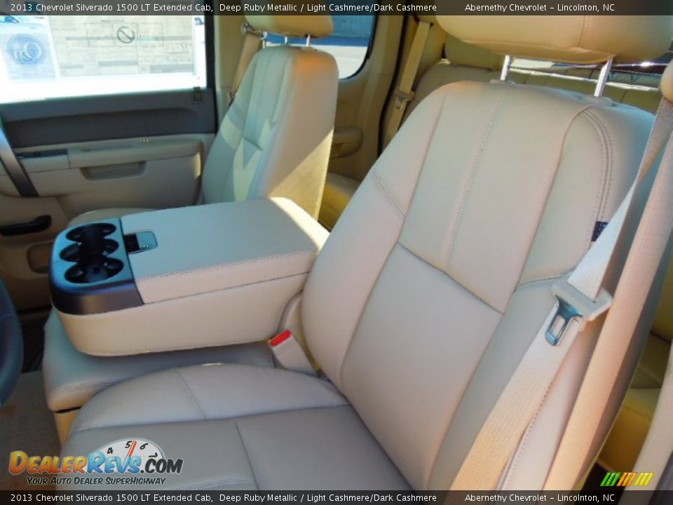 2013 Chevrolet Silverado 1500 LT Extended Cab Deep Ruby Metallic / Light Cashmere/Dark Cashmere Photo #9