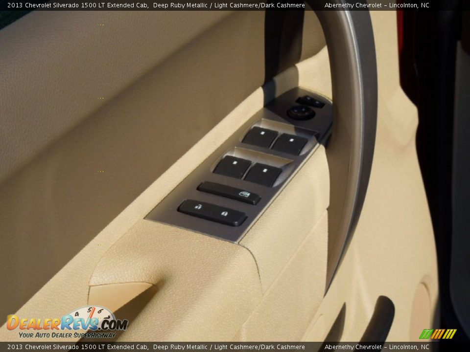 2013 Chevrolet Silverado 1500 LT Extended Cab Deep Ruby Metallic / Light Cashmere/Dark Cashmere Photo #11