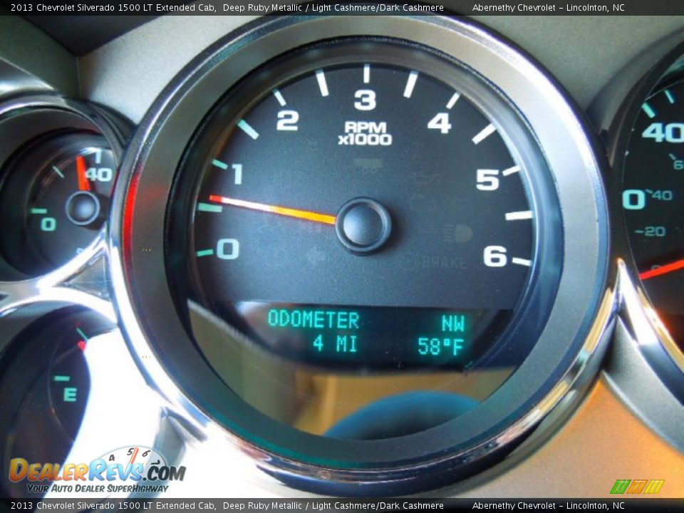 2013 Chevrolet Silverado 1500 LT Extended Cab Deep Ruby Metallic / Light Cashmere/Dark Cashmere Photo #16