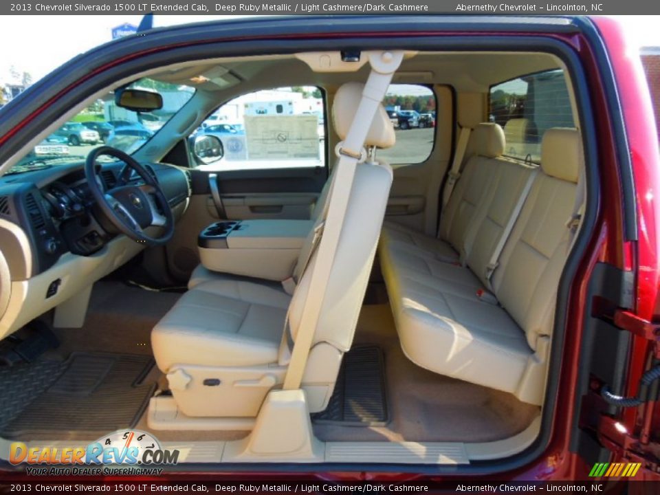 2013 Chevrolet Silverado 1500 LT Extended Cab Deep Ruby Metallic / Light Cashmere/Dark Cashmere Photo #17