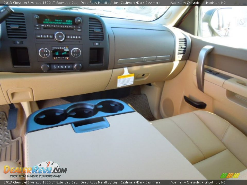 2013 Chevrolet Silverado 1500 LT Extended Cab Deep Ruby Metallic / Light Cashmere/Dark Cashmere Photo #20