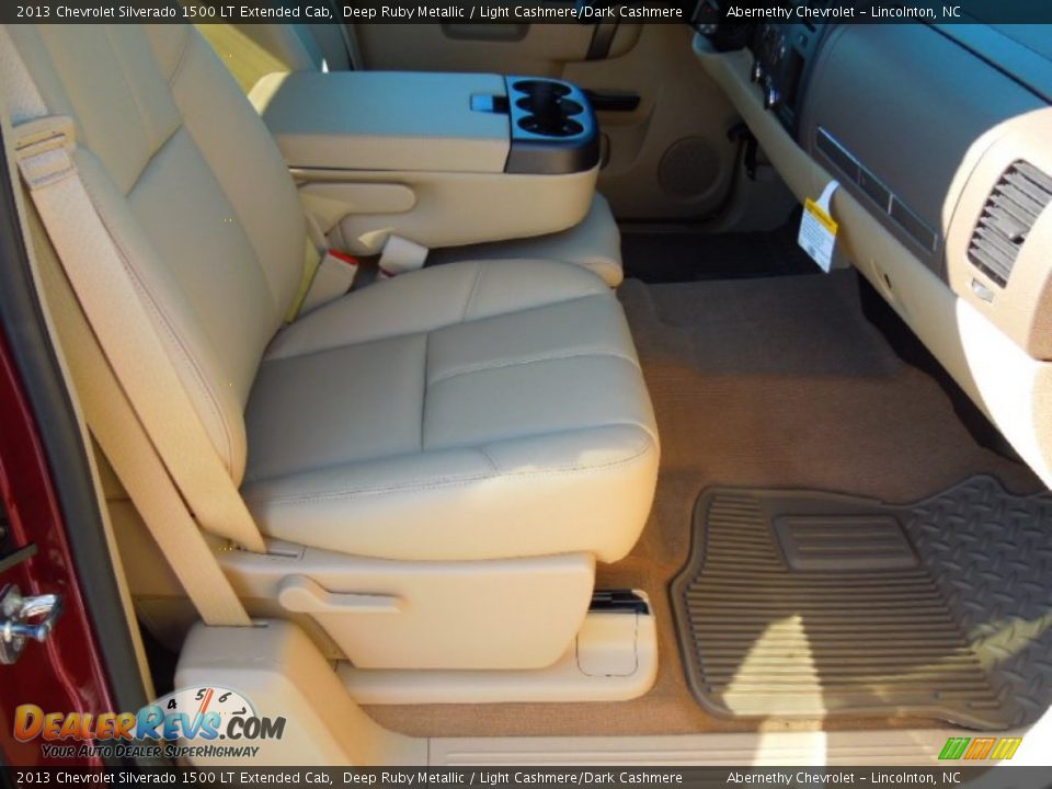2013 Chevrolet Silverado 1500 LT Extended Cab Deep Ruby Metallic / Light Cashmere/Dark Cashmere Photo #23