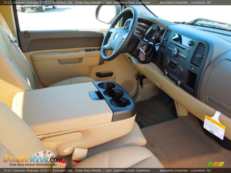 2013 Chevrolet Silverado 1500 LT Extended Cab Deep Ruby Metallic / Light Cashmere/Dark Cashmere Photo #24