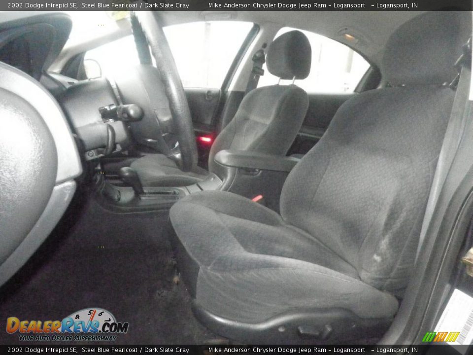 2002 Dodge Intrepid SE Steel Blue Pearlcoat / Dark Slate Gray Photo #4