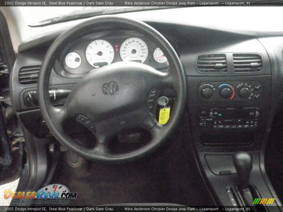 2002 Dodge Intrepid SE Steel Blue Pearlcoat / Dark Slate Gray Photo #8