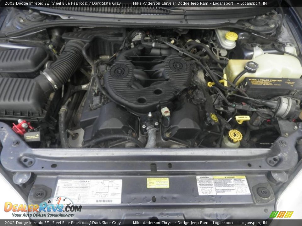 2002 Dodge Intrepid SE Steel Blue Pearlcoat / Dark Slate Gray Photo #16