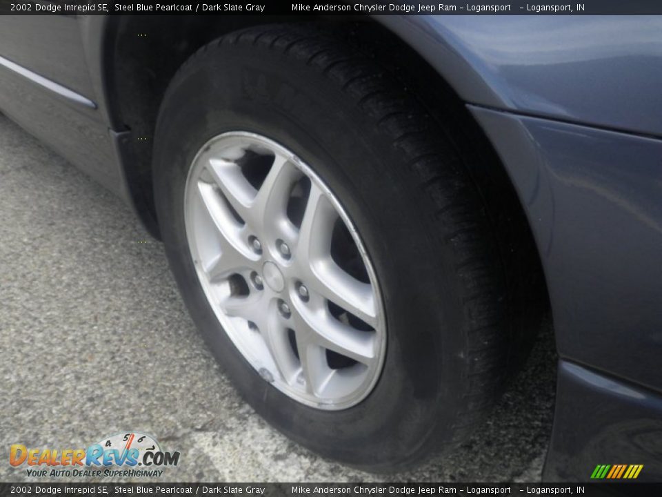 2002 Dodge Intrepid SE Steel Blue Pearlcoat / Dark Slate Gray Photo #20