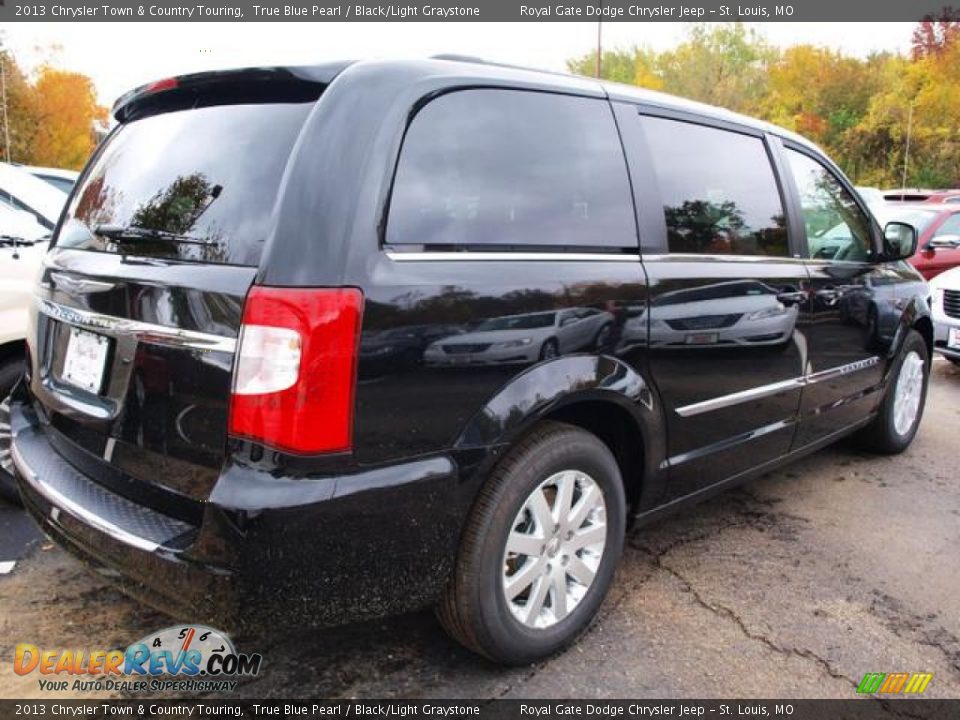 2013 Chrysler Town & Country Touring True Blue Pearl / Black/Light Graystone Photo #3