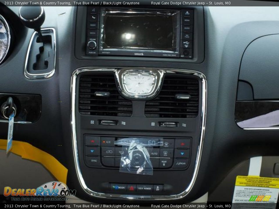 2013 Chrysler Town & Country Touring True Blue Pearl / Black/Light Graystone Photo #6