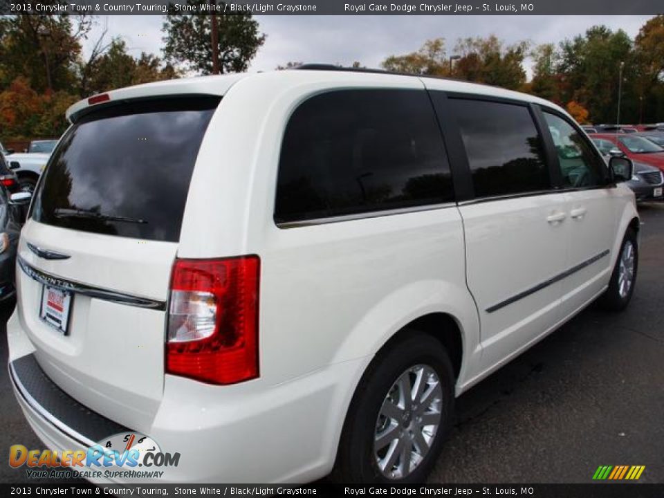 2013 Chrysler Town & Country Touring Stone White / Black/Light Graystone Photo #3