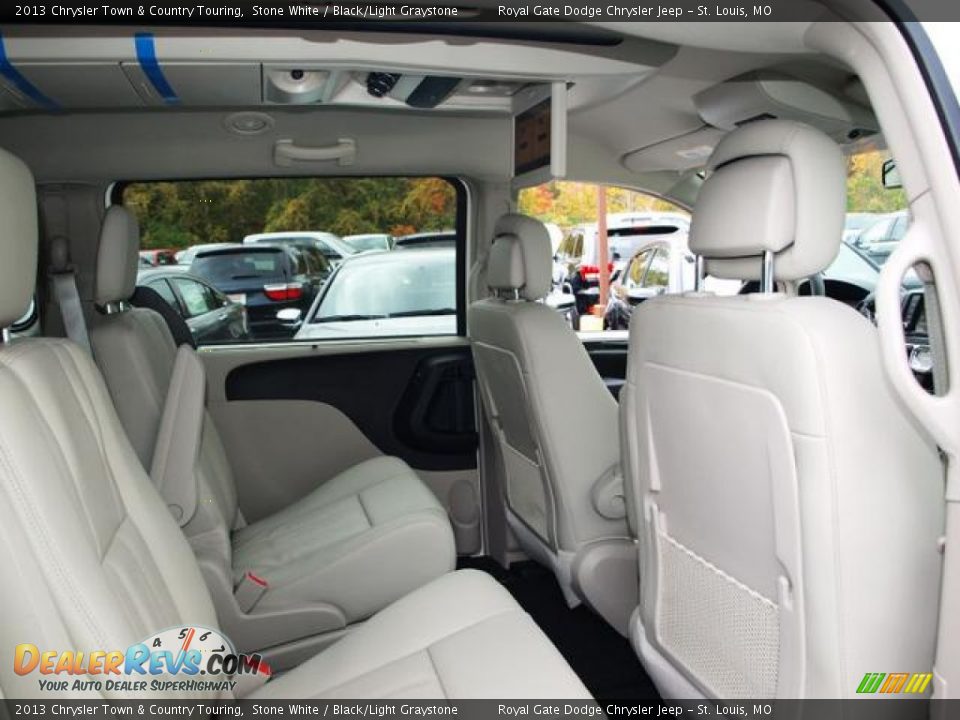 2013 Chrysler Town & Country Touring Stone White / Black/Light Graystone Photo #4