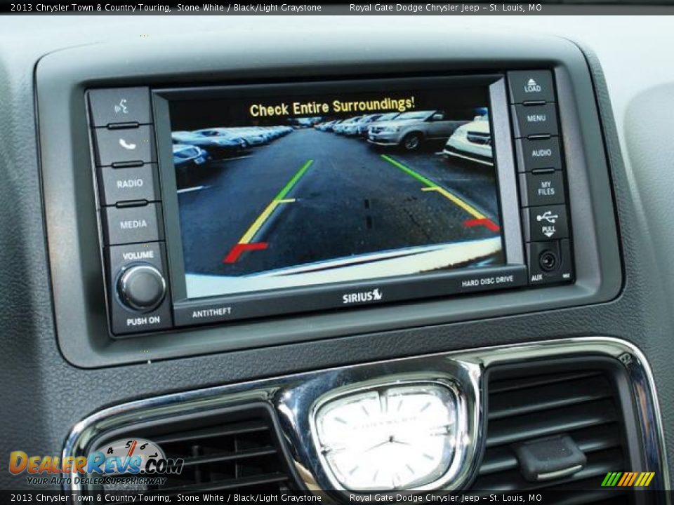 2013 Chrysler Town & Country Touring Stone White / Black/Light Graystone Photo #8