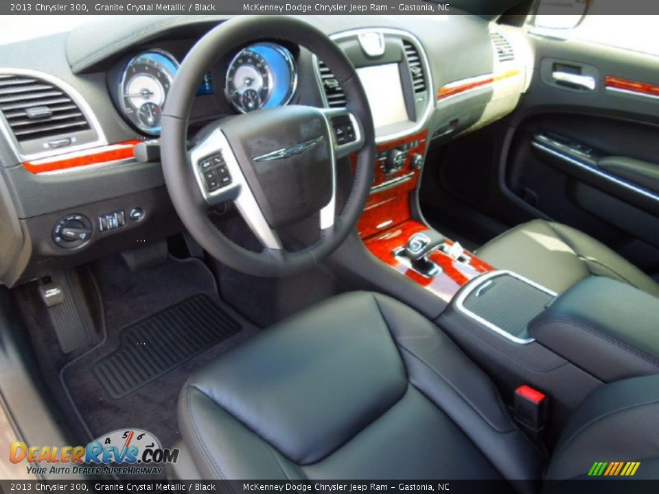 Black Interior - 2013 Chrysler 300  Photo #30