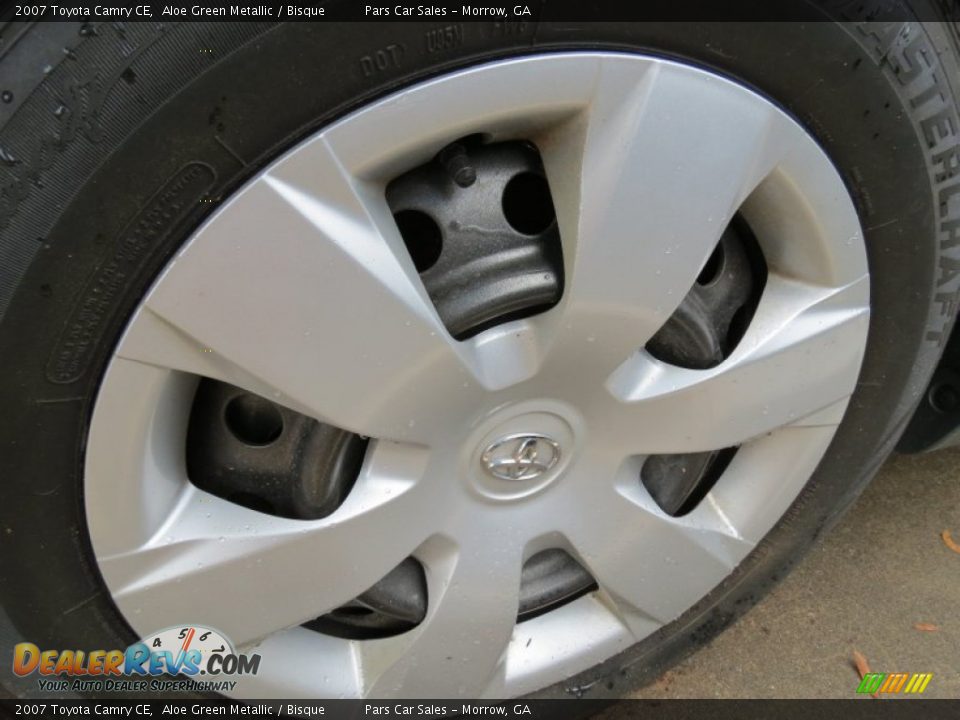 2007 Toyota Camry CE Aloe Green Metallic / Bisque Photo #5