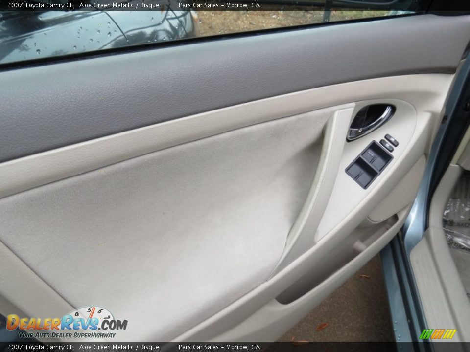 2007 Toyota Camry CE Aloe Green Metallic / Bisque Photo #7