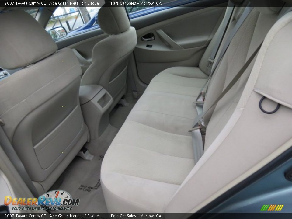 2007 Toyota Camry CE Aloe Green Metallic / Bisque Photo #8
